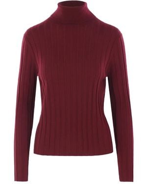 Allude Geribbelde Coltrui - Rood