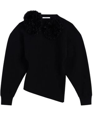Givenchy Maglione Asimmetrico - Nero