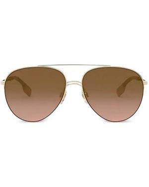 Burberry Metal Sunglasses - Brown