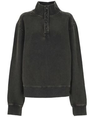 Entire studios Geknöpfter Pullover - Schwarz