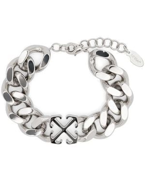 Off-White c/o Virgil Abloh Enamel Arrow Bracelet - White