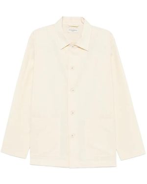 Officine Generale Long-Sleeve Button-Fastening Shirt - White