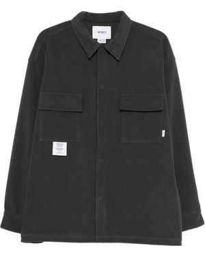 WTAPS Fleece Shirt - Black