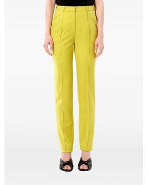 Balenciaga Seam-Detail Tailored Pants - Yellow