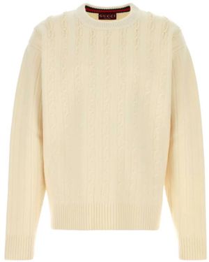 Gucci Crew-Neck Jumper - Natural