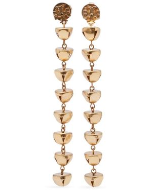 Tory Burch Bell Linear ピアス - メタリック