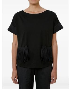 MEIMEIJ Cotton T-Shirt - Black