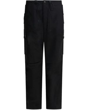 Needles Drawstring-Waist Cargo Pants - Black