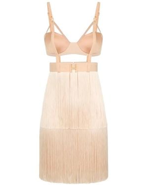 Elisabetta Franchi Mini Dress - White