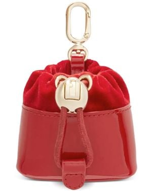 Furla Mionido Bag Charm - Red