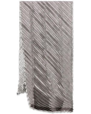 Giorgio Armani シルクスカーフ - グレー