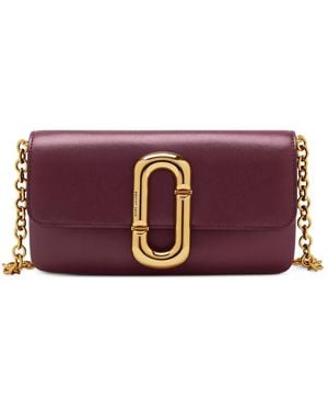 Marc Jacobs Cartera Scene Con Cadena - Morado