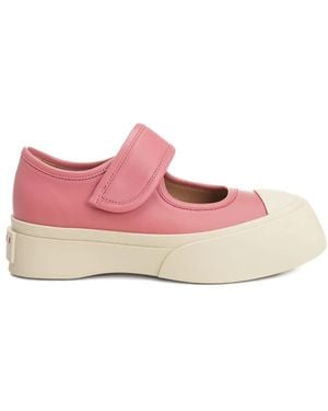 Marni Pink Pablo Platform Mary Janes Women