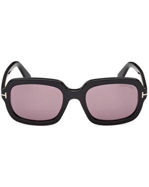 Tom Ford Square-Frame Sunglasses - Pink