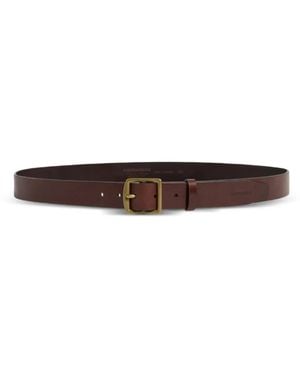 DSquared² Twin Buckle Belt - White