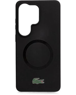 Lacoste Coque De Samsung Galaxy S26 Ultra À Plaque Logo - Black