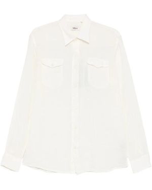 Altea Dallas Flap-Pocket Shirt - White