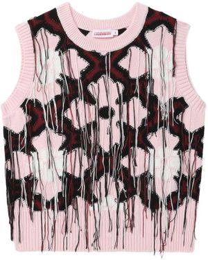 Charles Jeffrey Cotton Vest - Pink