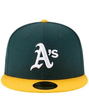 KTZ 59Fifty Mlb Oakland Athletics 1989 World Series Cap - Green