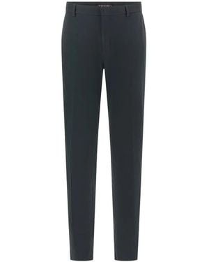 ZEGNA Straight-Leg Tailored Trousers - Blue