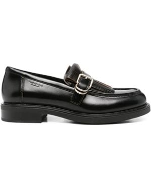 Vagabond Shoemakers Mocassins À Franges - Black