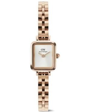 Daniel Wellington Mini Quadro 15Mm - Metallic