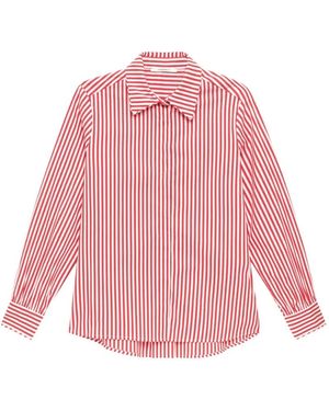 Maliparmi Striped Fleur Shirt - Pink