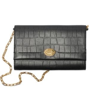 Burberry Cotswolds Chain Strap Wallet - Grey