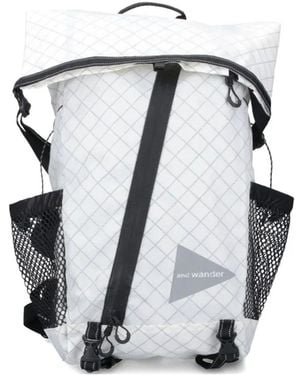 and wander Mochila Ecopack 18L - Blanco