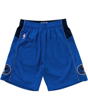 Mitchell & Ness Dallas Mavericks 2010 Swingman Shorts - Blau