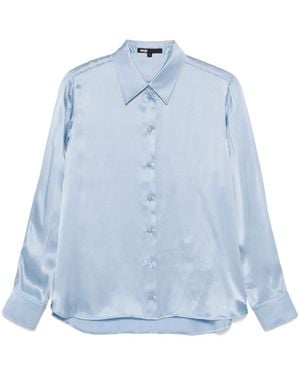 Maje シルクシャツ - ブルー