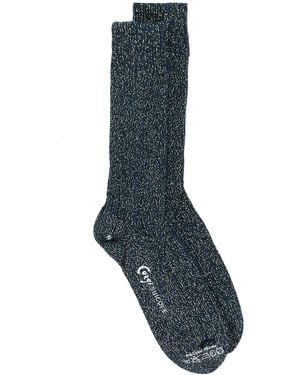 Suicoke Lurex High Socks - Blue