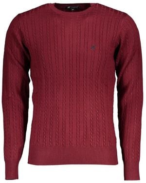 U.S. Grand Cable-Knit Embroidered Jumper