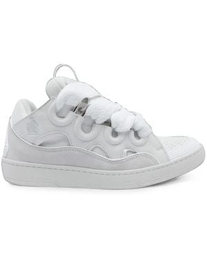 Lanvin Curb Sneakers - White
