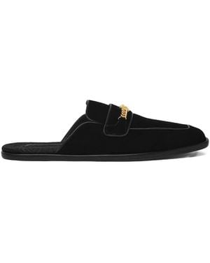 Versace Medusa Head Mules - Black
