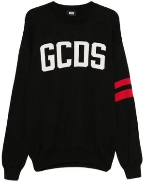 Gcds ストライプ セーター - ブラック