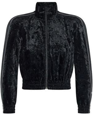 Alexander Wang Cardigan aus Samt - Blau