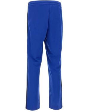 adidas Firebird Tp Three-Stripe Side-Stripe Trousers - Blue