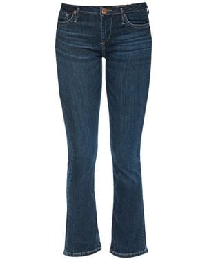 TRUE RELIGION Halle Kick Flared Jeans - Blue