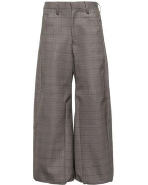 Doublet Robot Wollhose Mit Weitem Bein - Grau