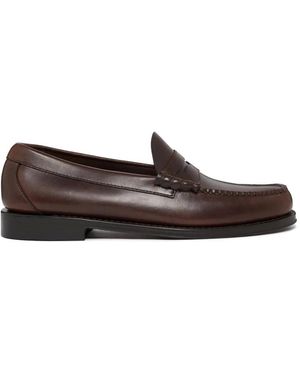 G.H. Bass & Co. Weejuns Lincoln Leather Loafers - Brown