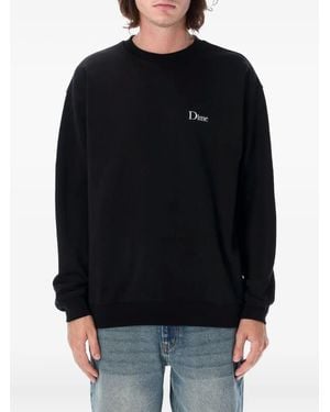 Dime Felpa Con Logo - Nero