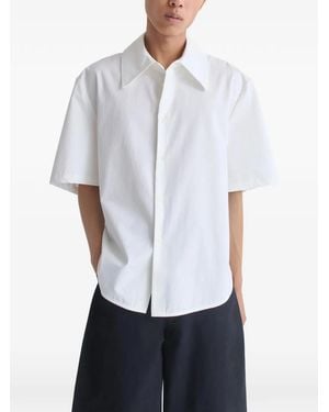 Séfr Waylon Short-Sleeve Shirt - White