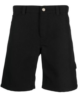 Courreges Above-Knee Length Shorts - Black