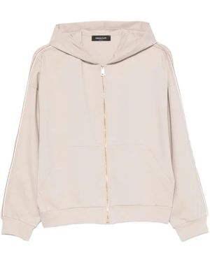 Fabiana Filippi Zipped Hoodie - Natural