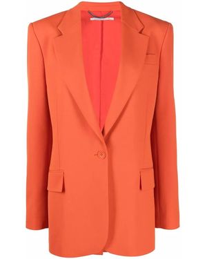 Stella McCartney Blazer monopetto - Arancione