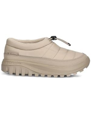 Columbia Wattierte Unwind Slipper Mit Knebelverschluss - Weiß