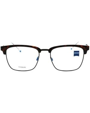 Zeiss Rectangle-Frame Glasses - Brown