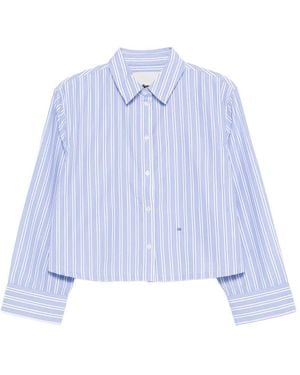 Bellerose Capri Striped-Pattern Shirt - Blue