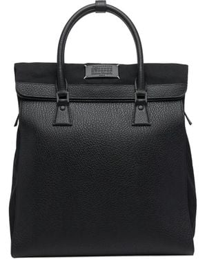 Maison Margiela 5Ac Leather Backpack - Black